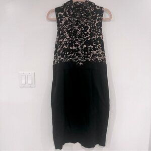 Taylor Women’s Sz 14 Black and Cream Sleeveless Cocktail Dress